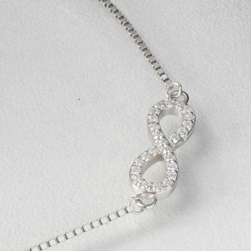 Forever  Rose Gold Infinity Bracelet