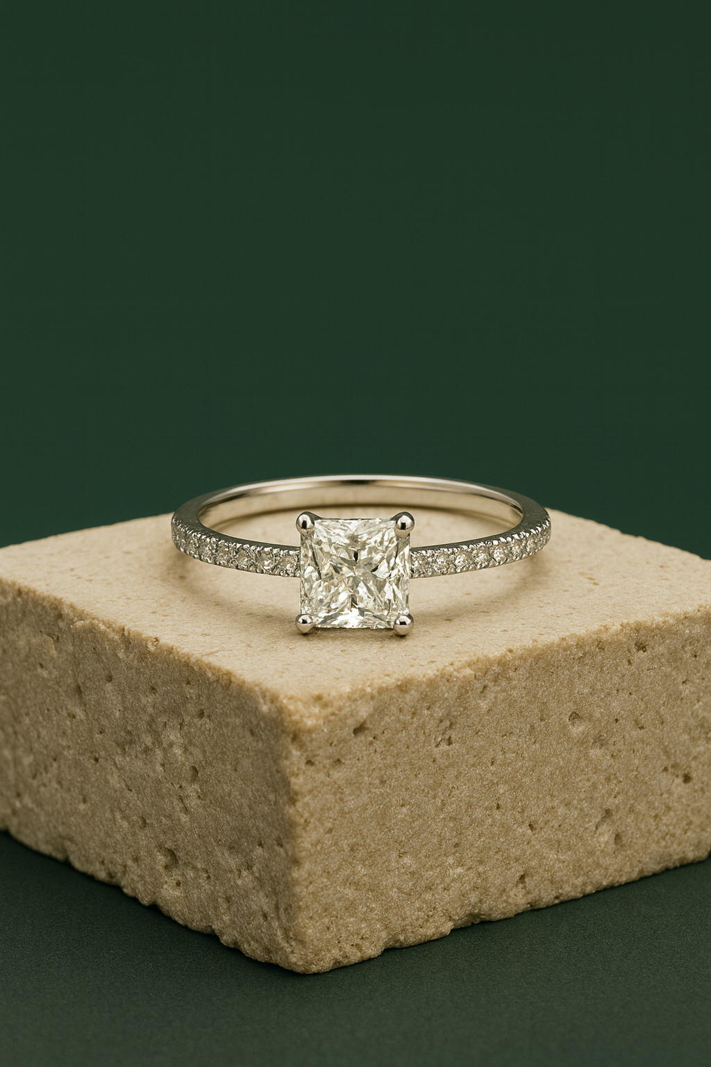 925 Silver Solitaire Ring