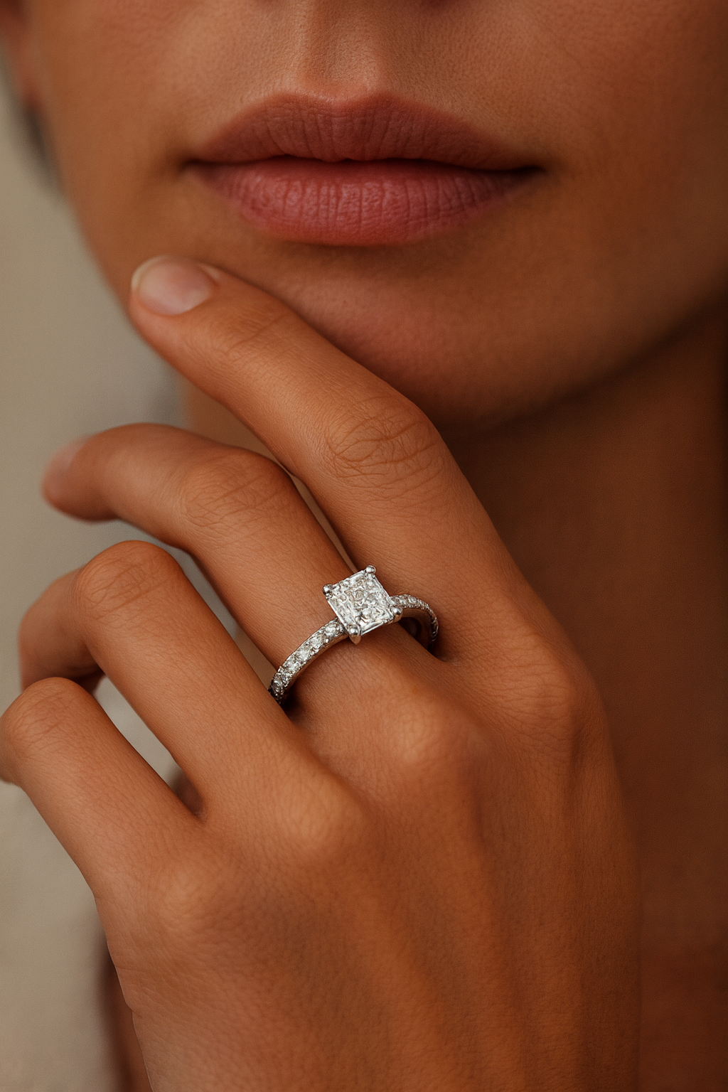 925 Silver Solitaire Ring