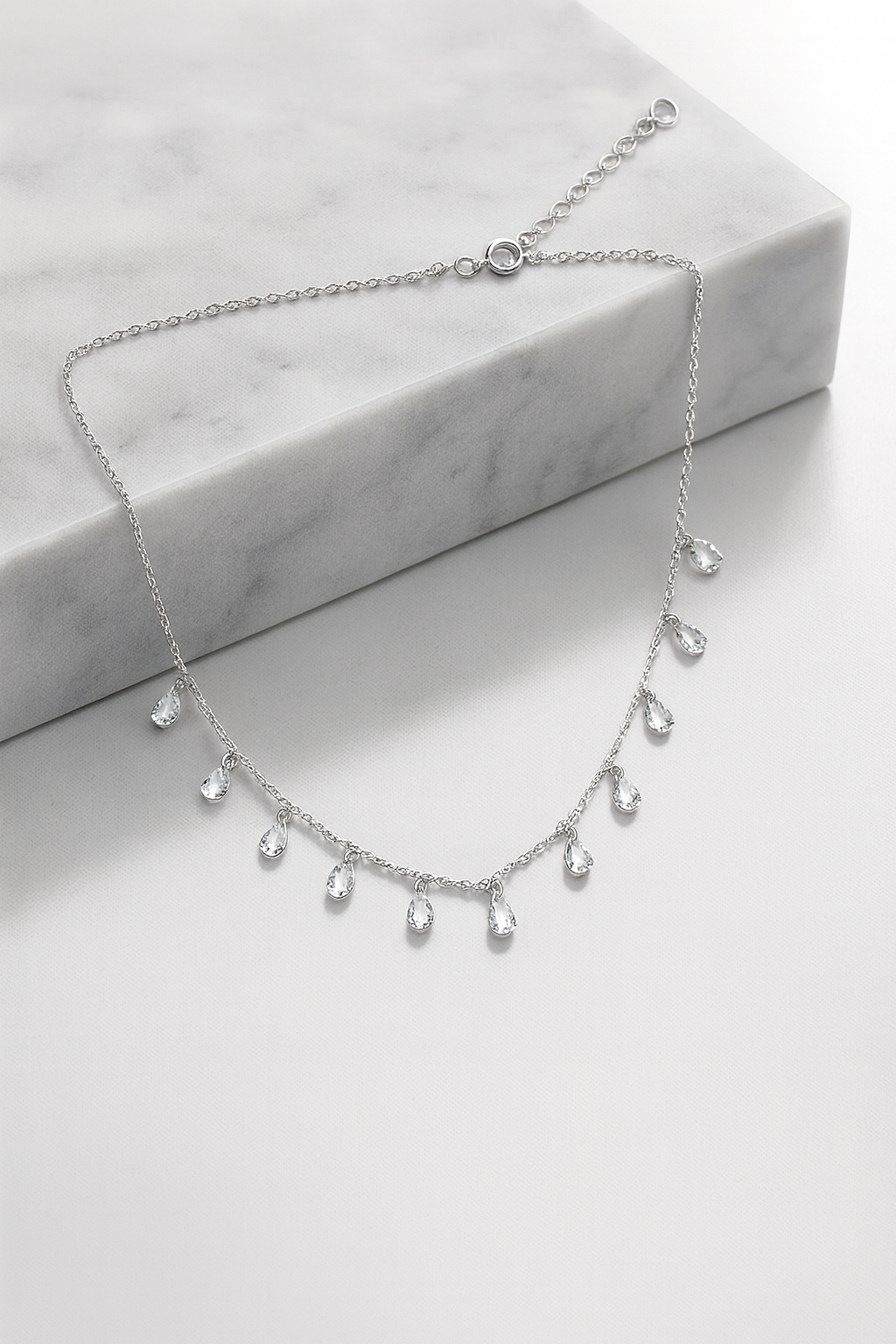 925 Silver Celestial Drop Necklace