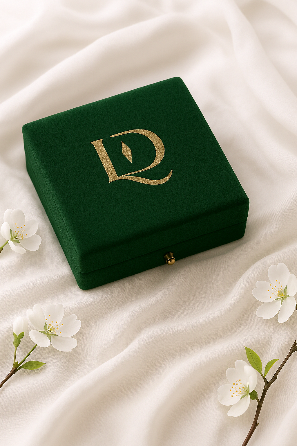 Silver Bead & Rectangle Chain