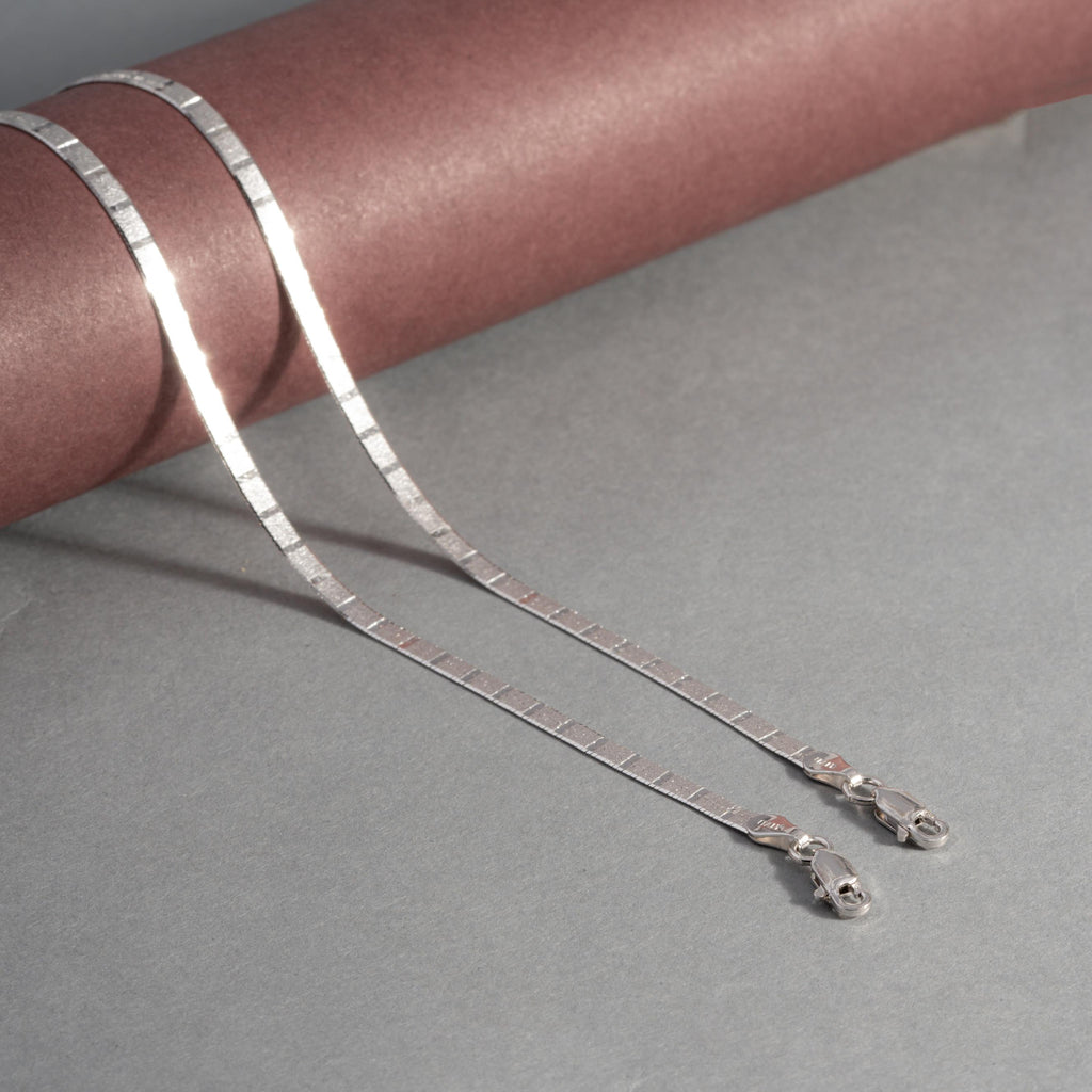 Shining Silver Veil Anklet