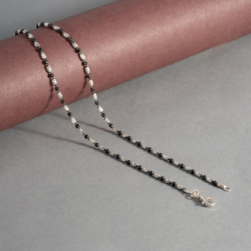 Silver Rose Melody Anklet