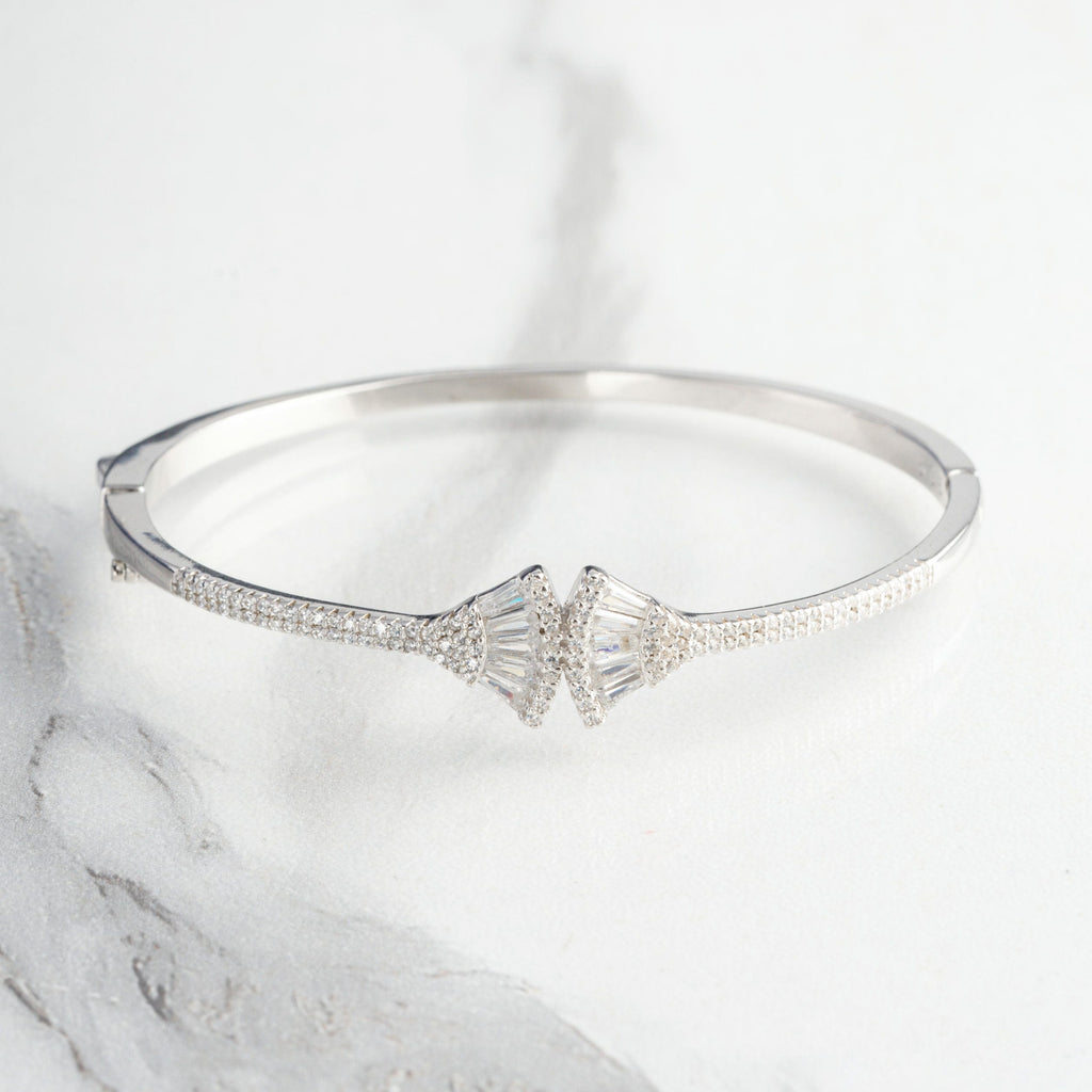 Vintage Rose gold CZ bracelet