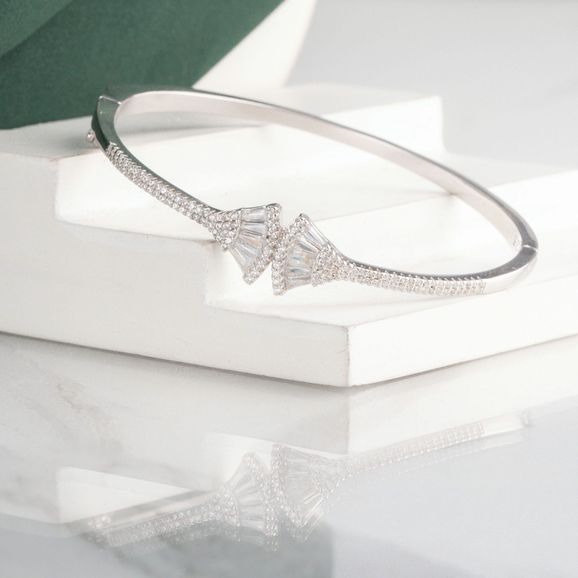 Vintage Rose gold CZ bracelet