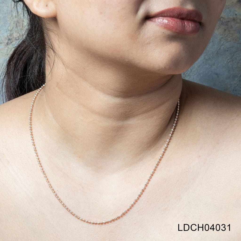 Silver Gleam Beads Chain