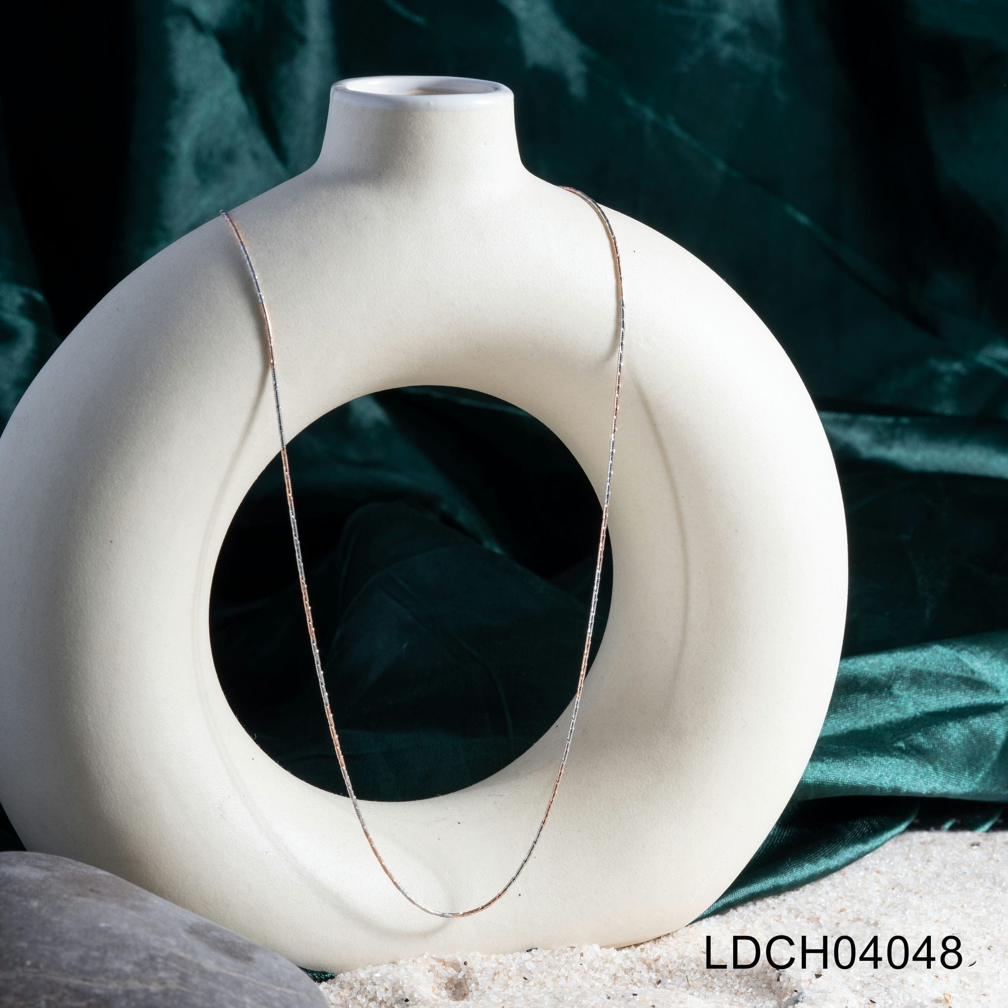 Contemporary Chic Silver Pendant Necklace Set