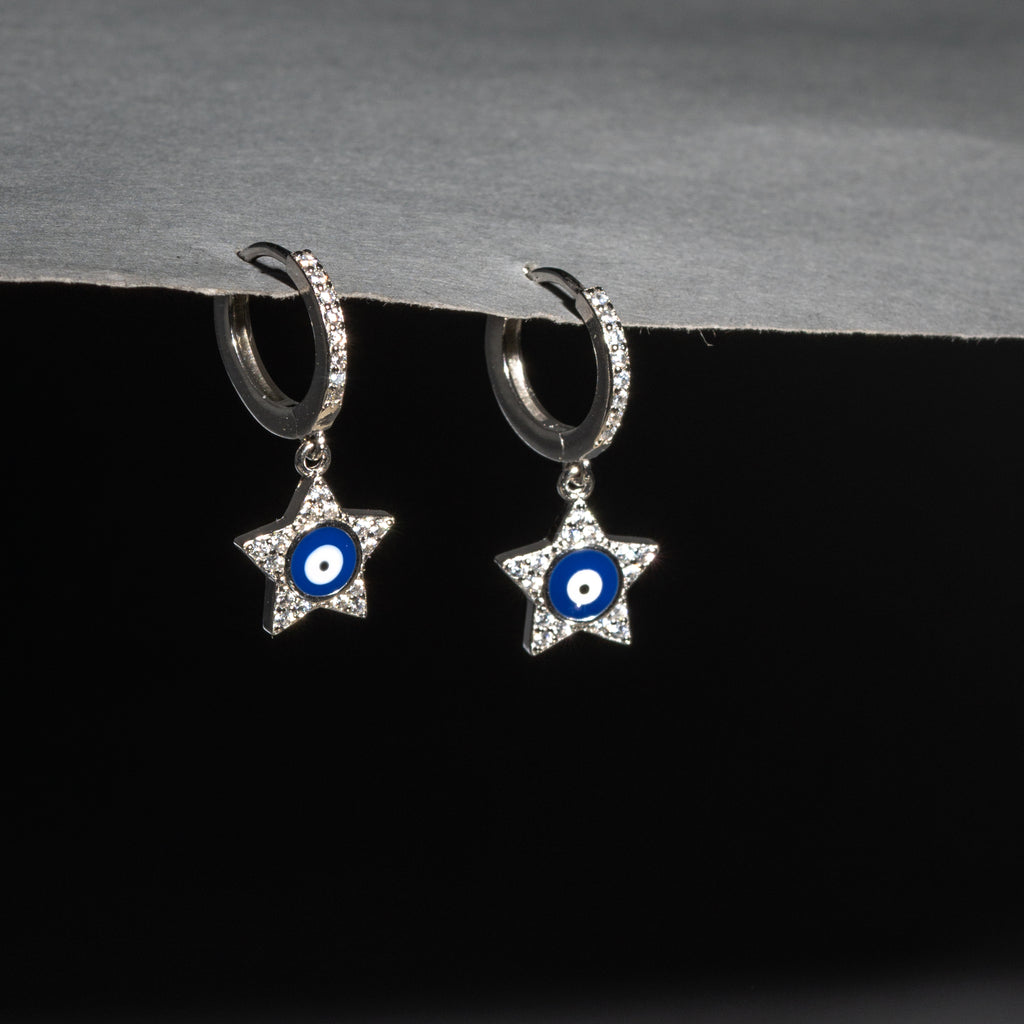 Heartfelt  Evil Eye Earring