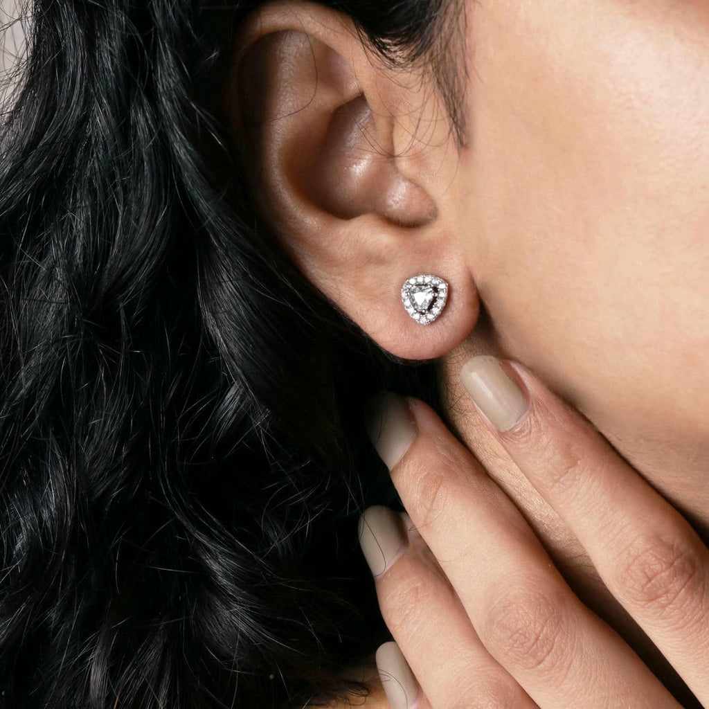 Versatile Sparkle Crystal Stud Earrings