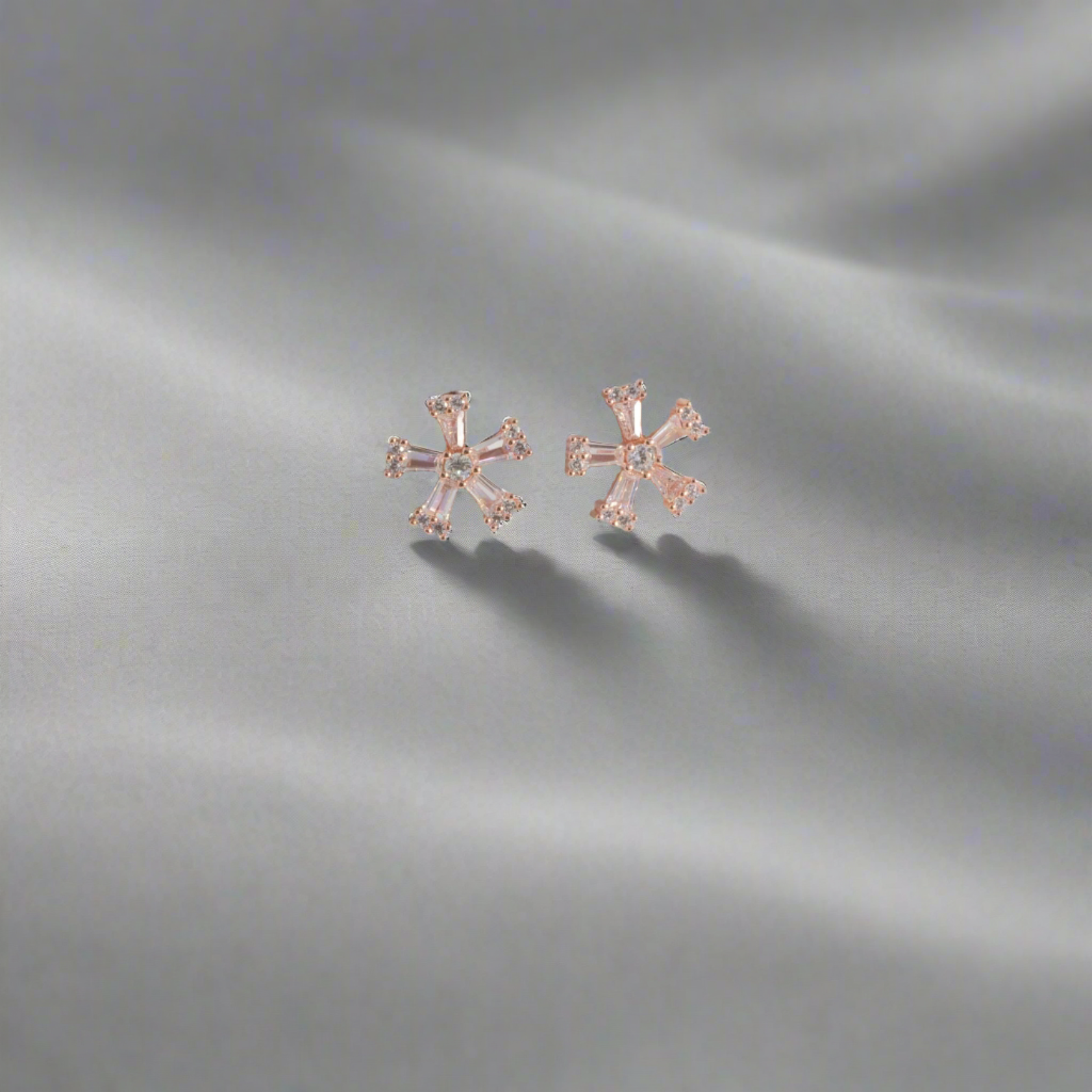Snow Sparkle Studs