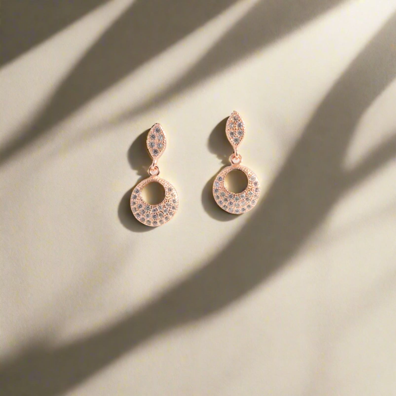 Sparkling Halo Splendor Earrings