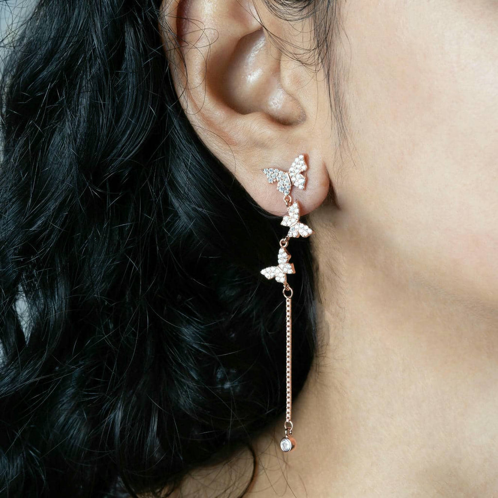 Butterfly Sparkle  Earrings