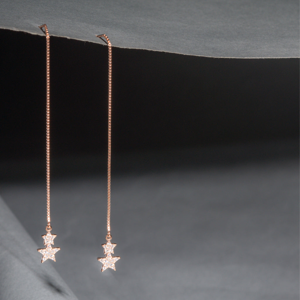 Twilight Sparkle CZ Starlight Dangler Earrings