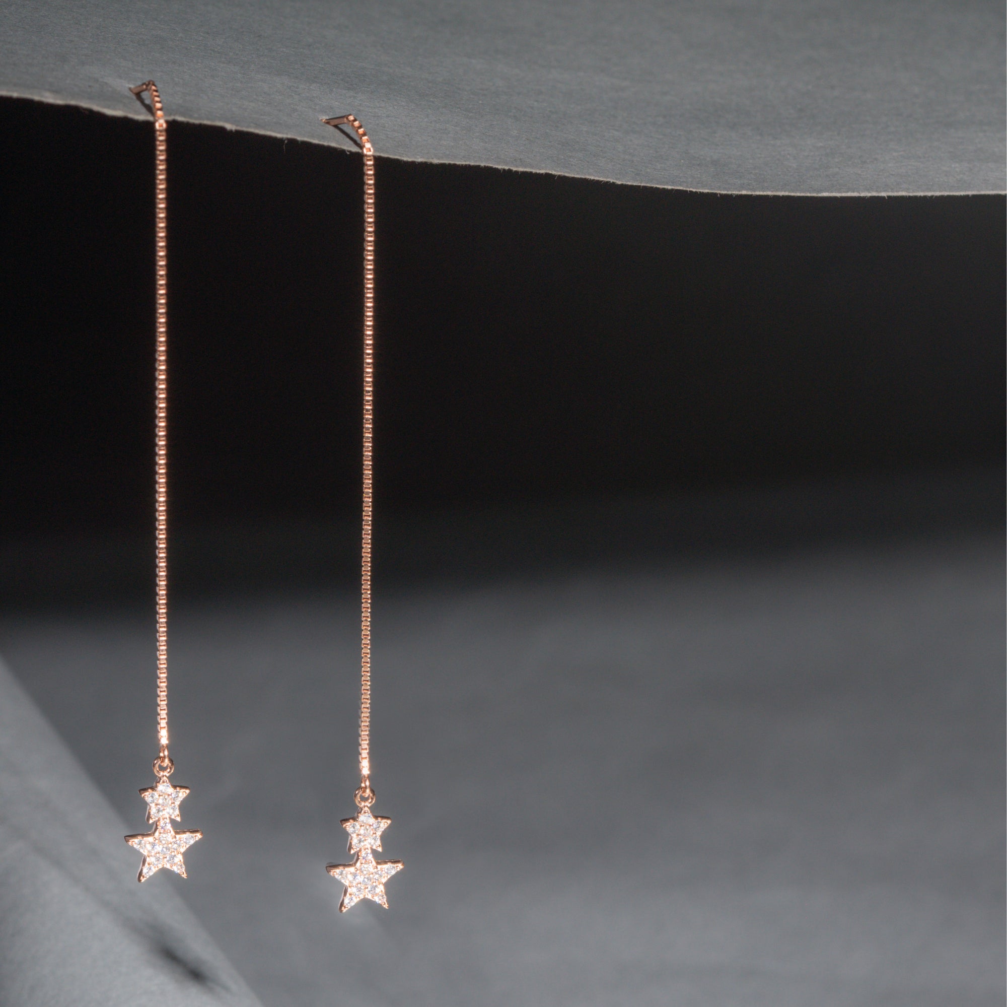 Twilight Sparkle CZ Starlight Dangler Earrings