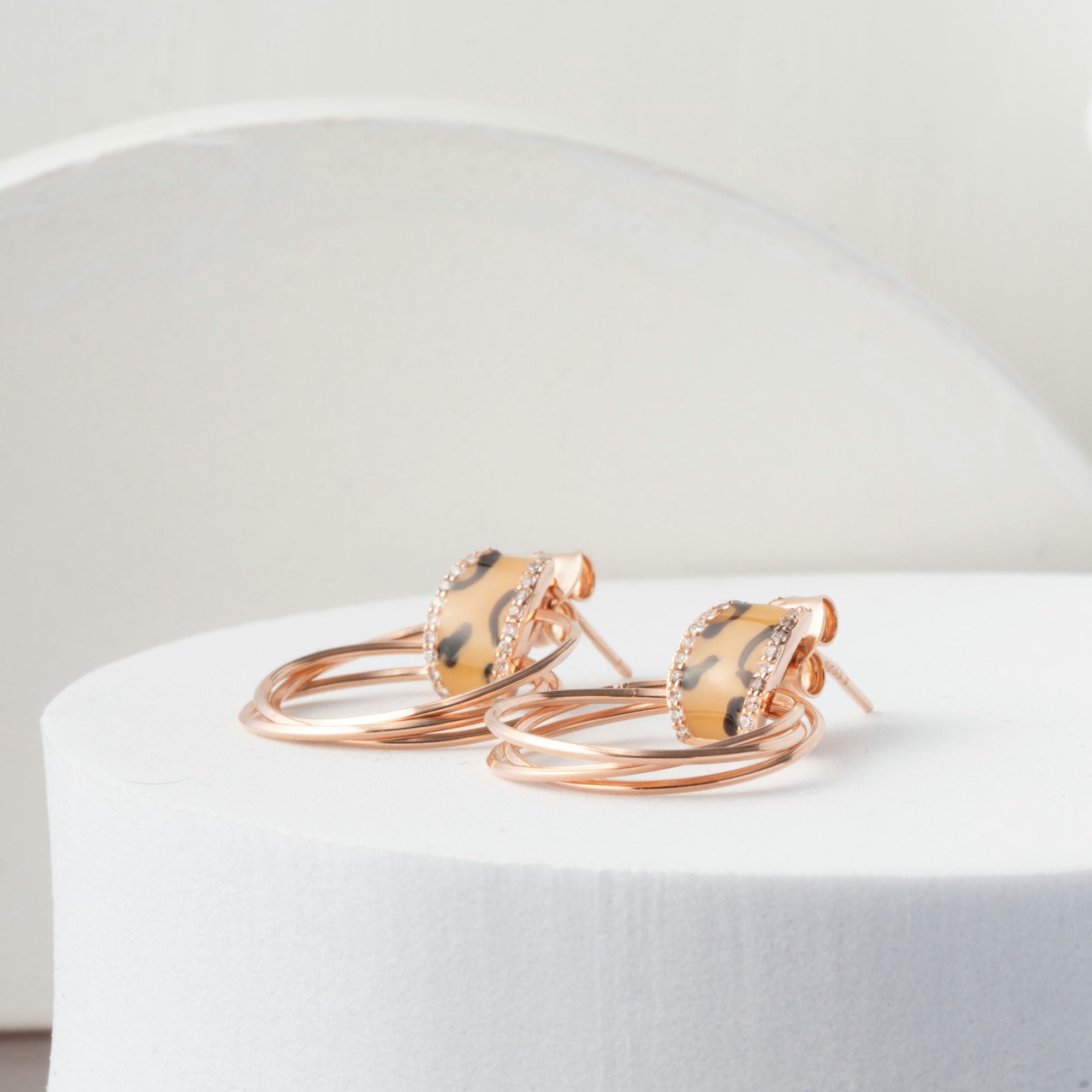 Safari Chic Hoops