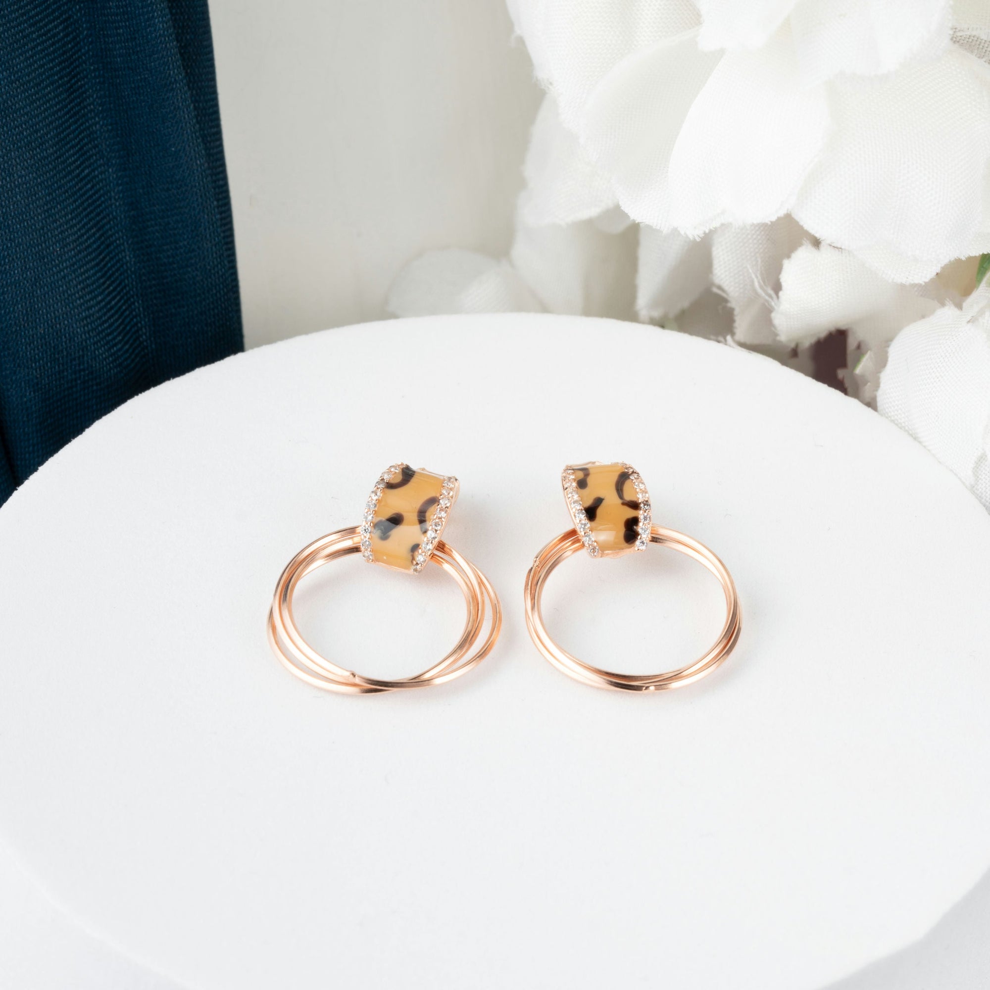 Safari Chic Hoops