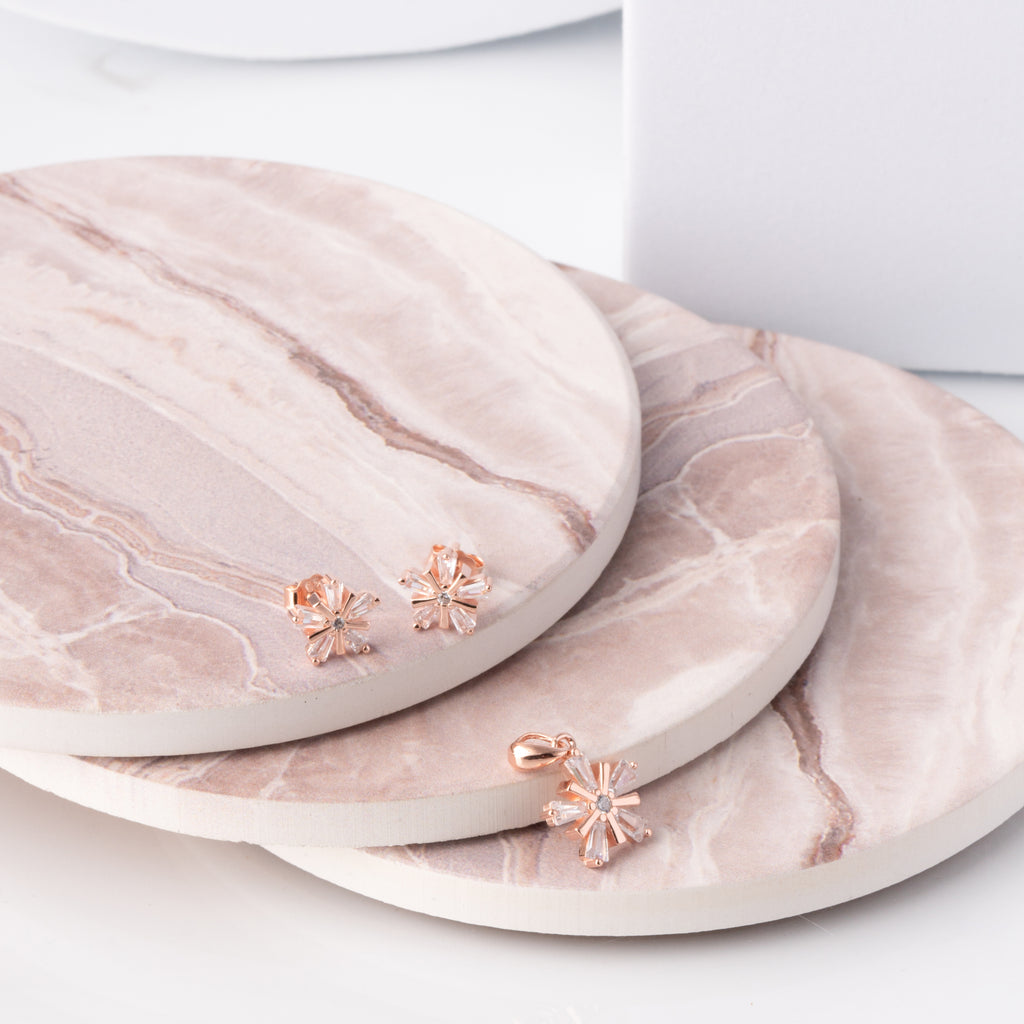 Wildflower Charm Pendant Set