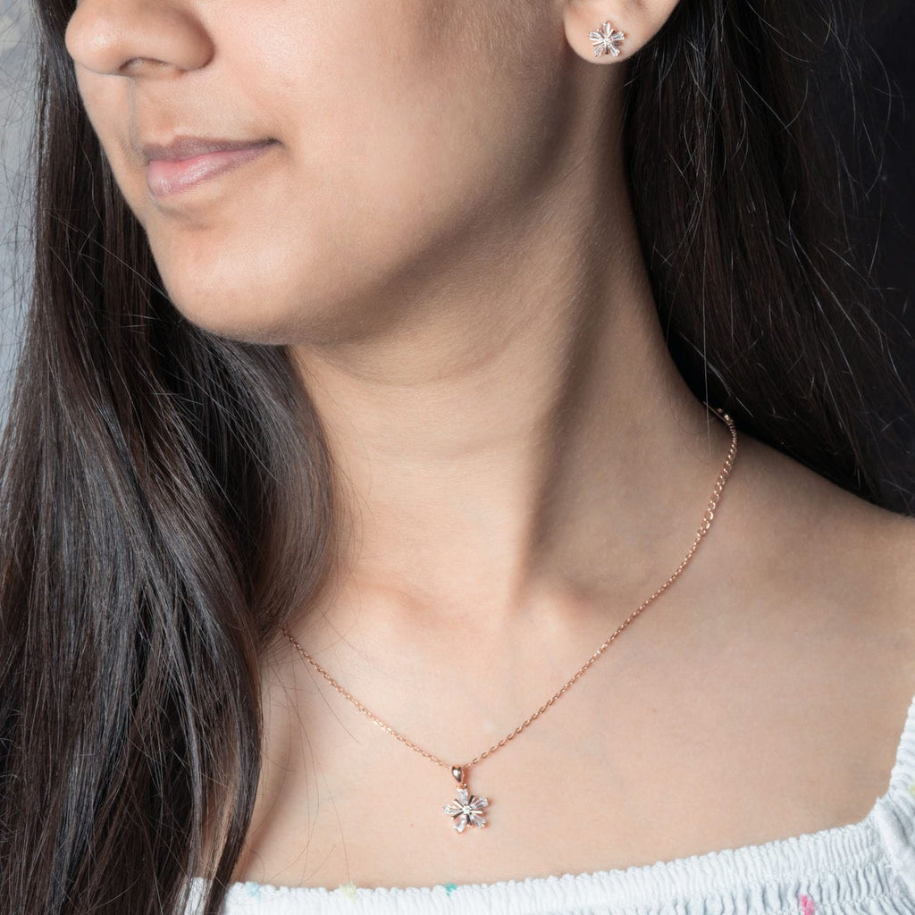 Wildflower Charm Pendant Set