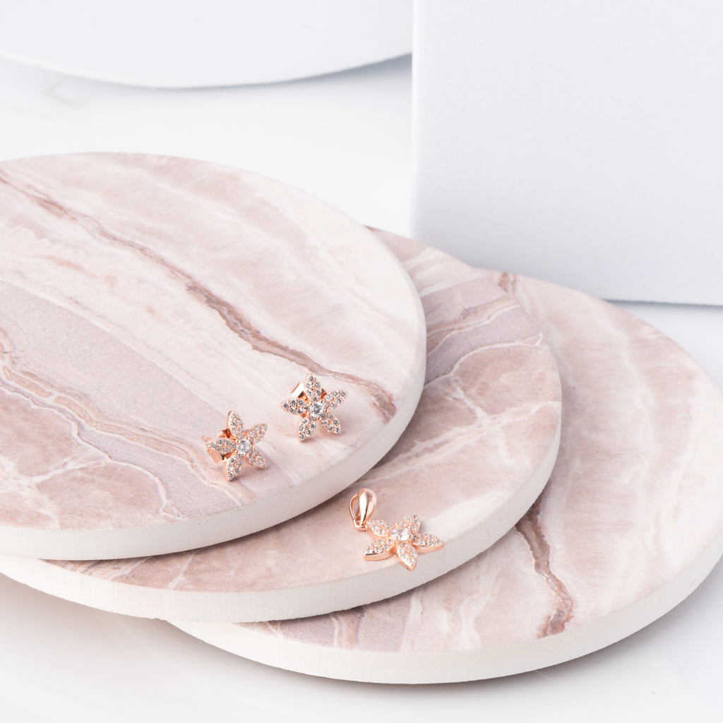 Rose Radiance pendant Set