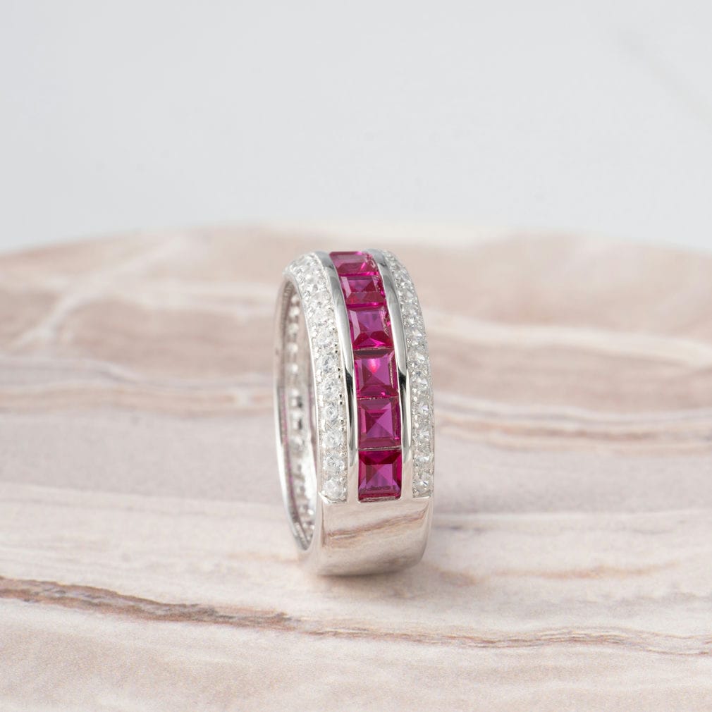 Modern Pink Majesty Ring