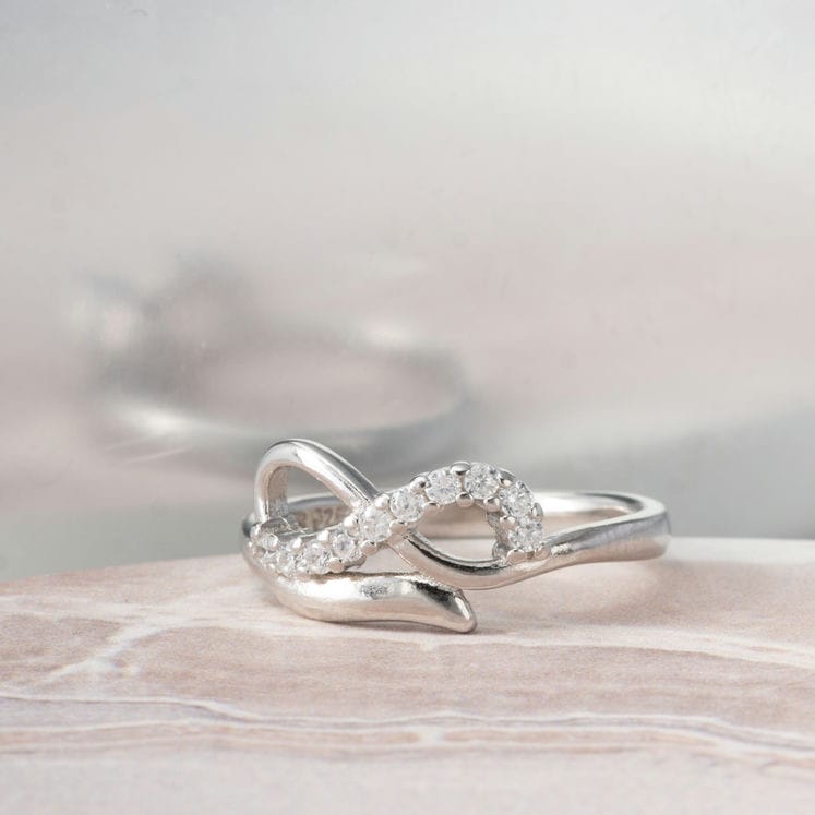 Infinite Togetherness Silver Ring