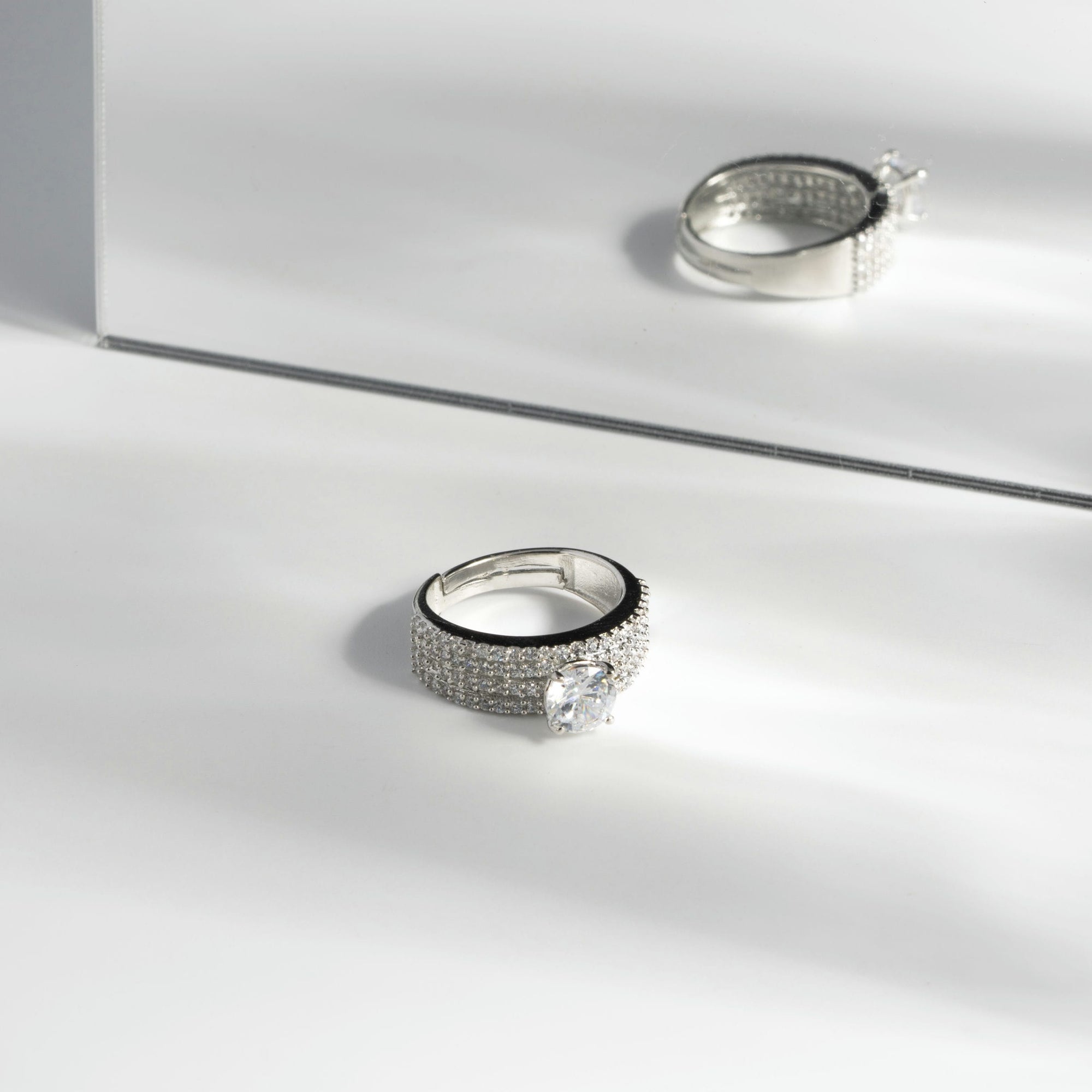 Timeless Solitaire CZ Majesty Ring