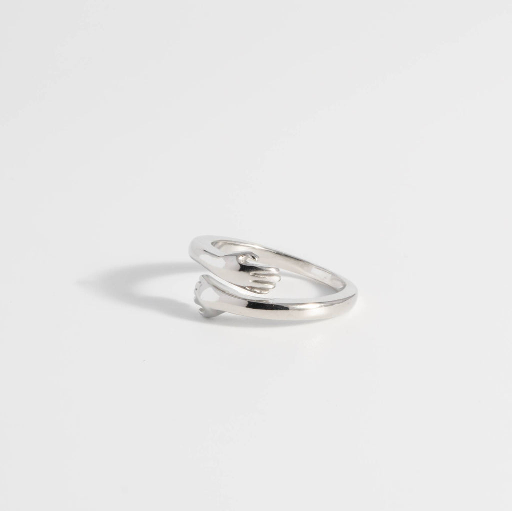Affectionate Hug CZ Ring
