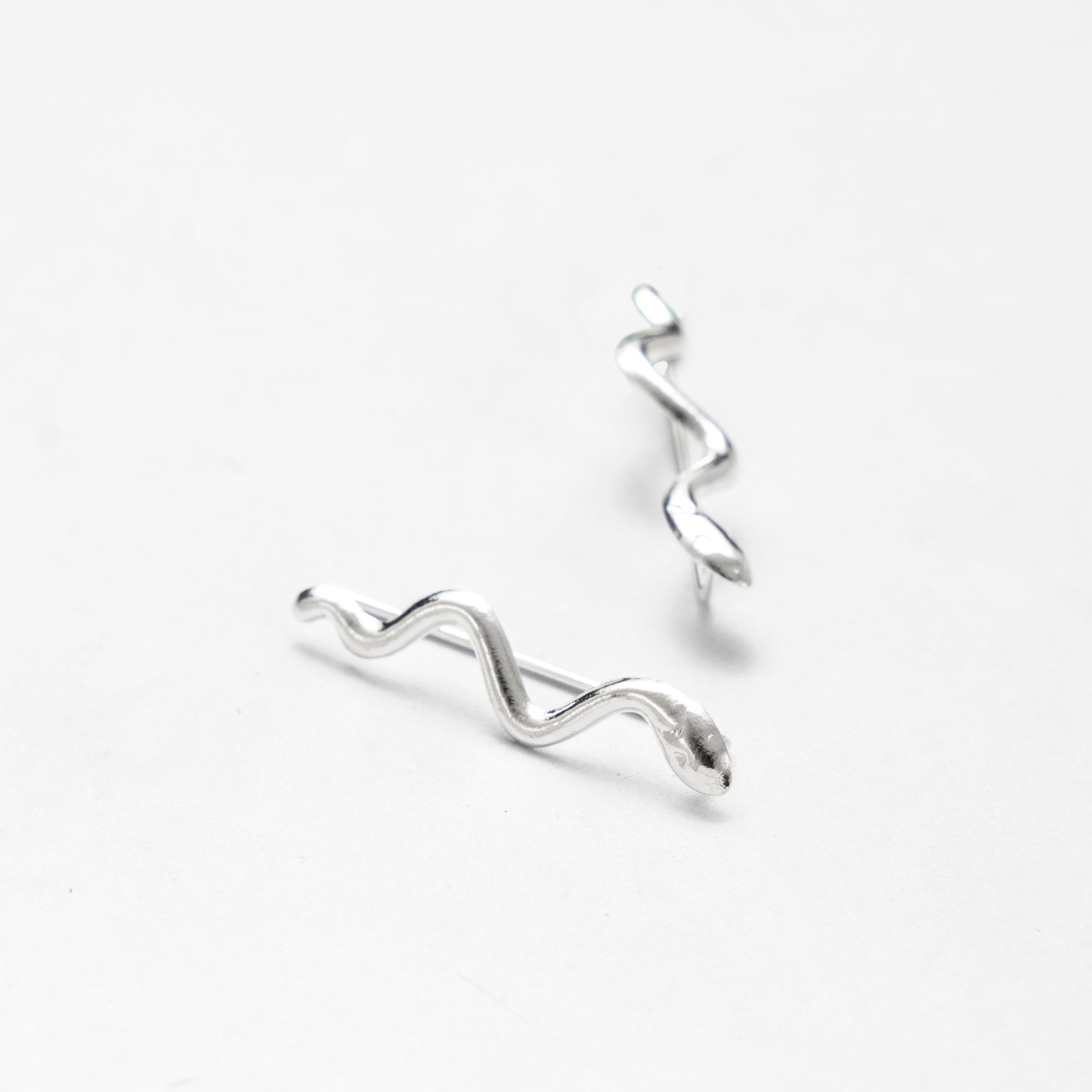Sleek Snake Ear Cuffs
