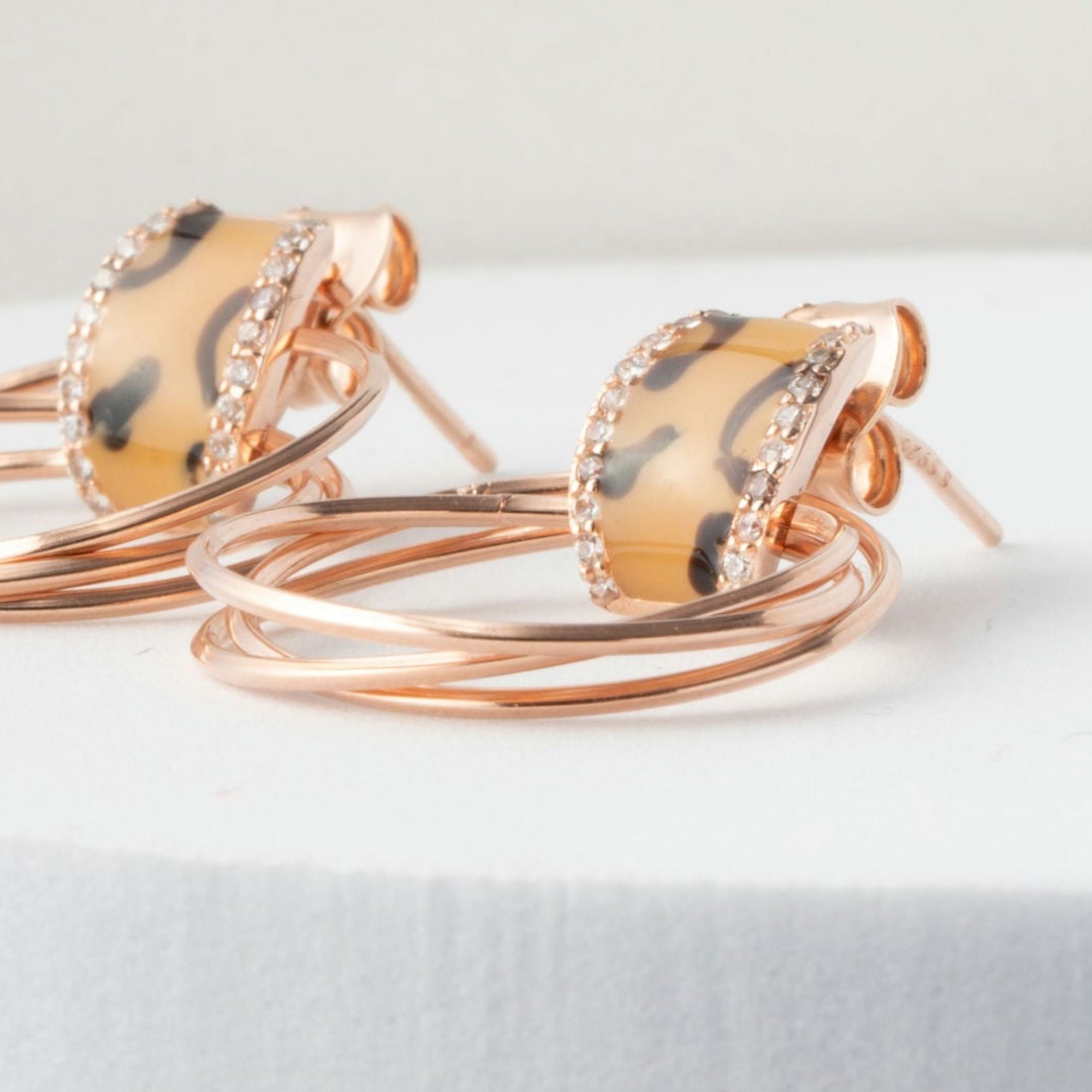 Safari Chic Hoops