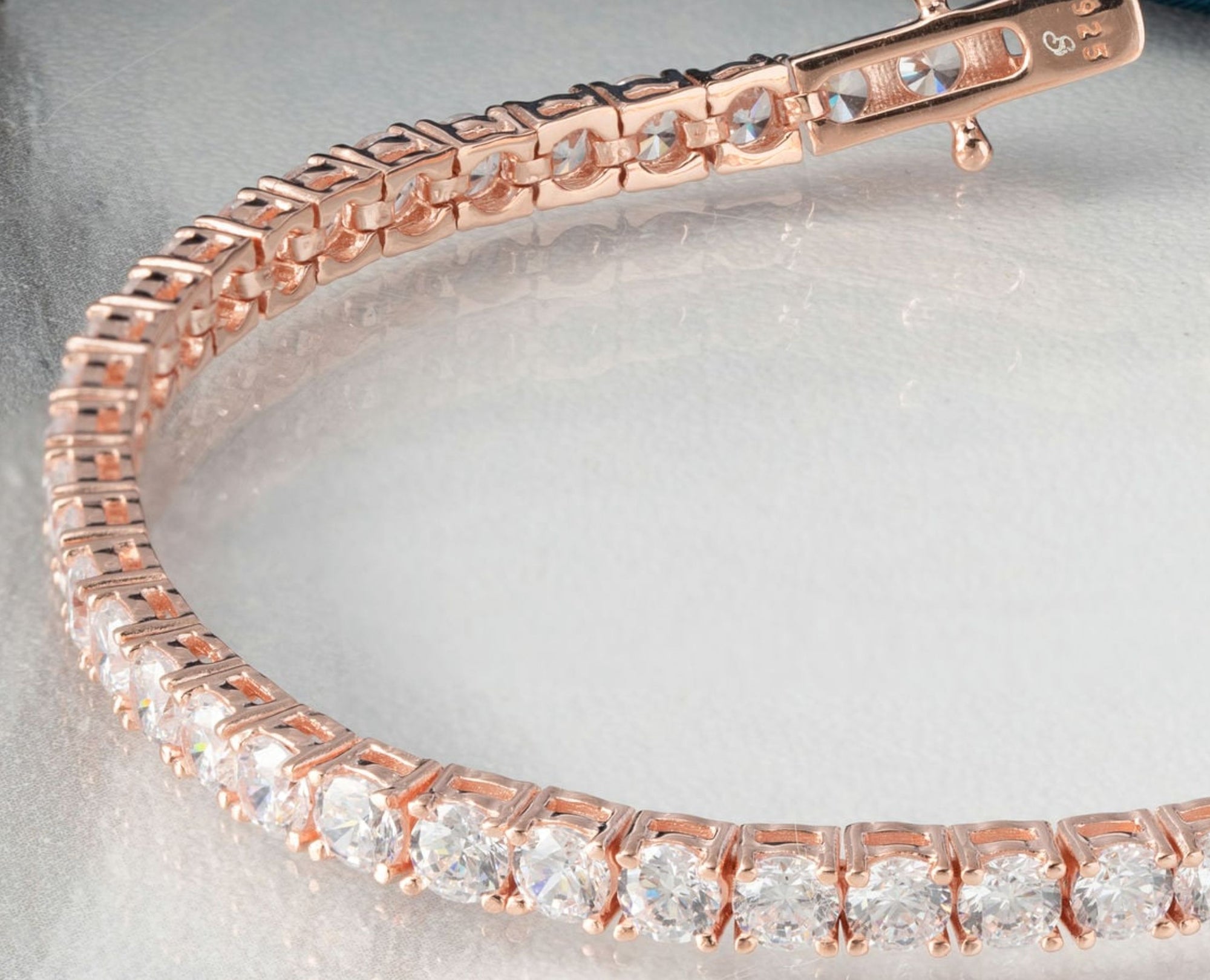 Radiant Rose Tennis bracelet