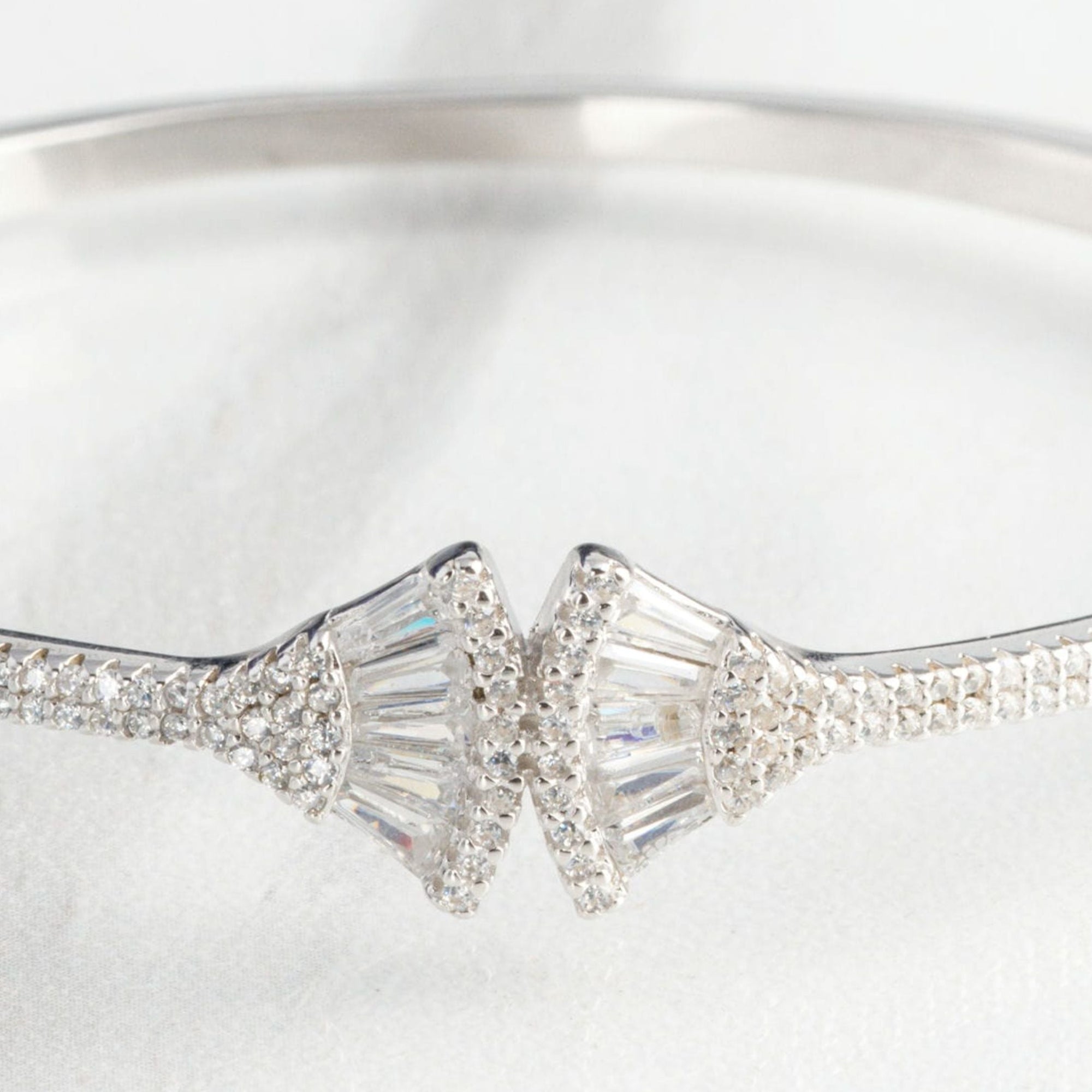 Vintage Rose gold CZ bracelet