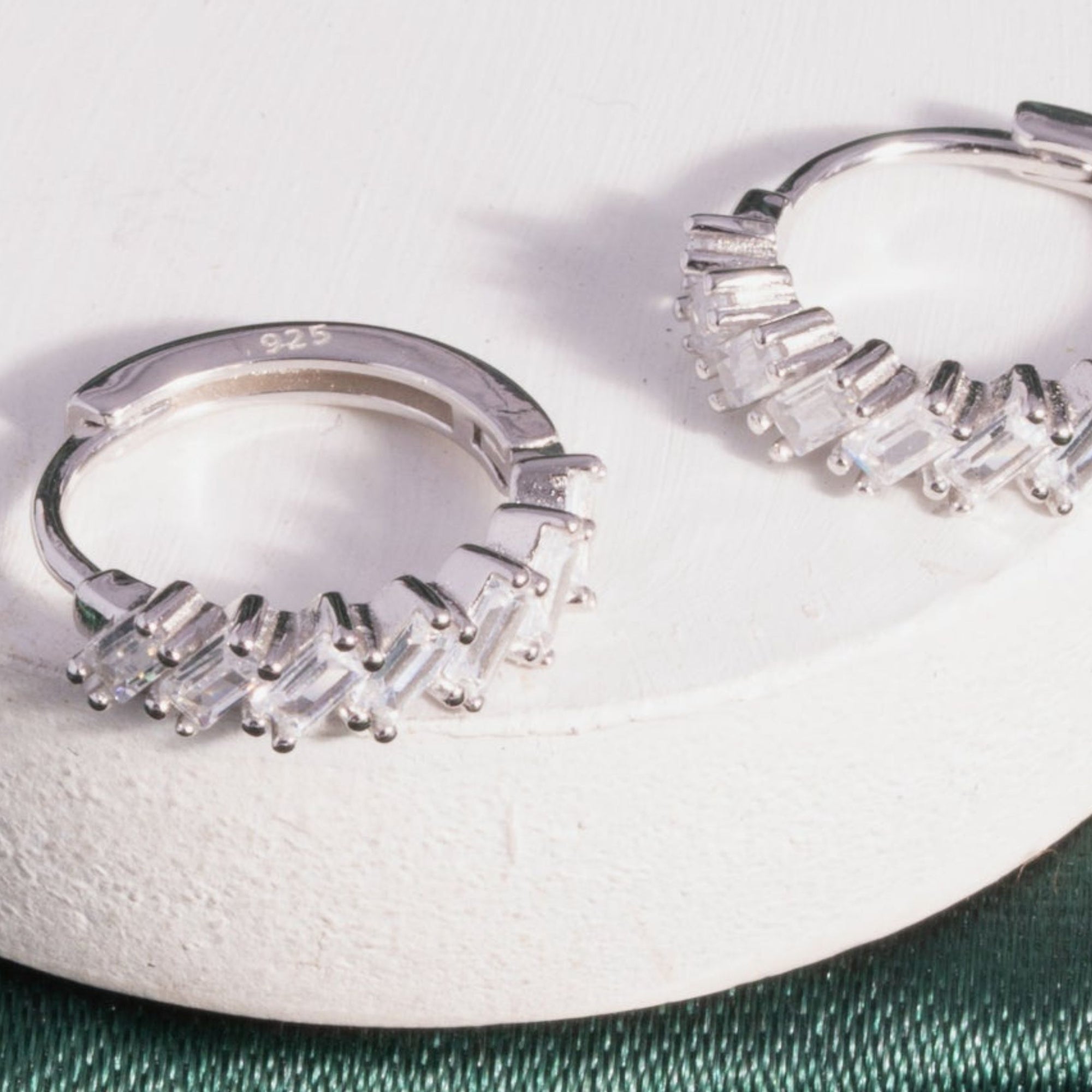 Halo Silver Studs