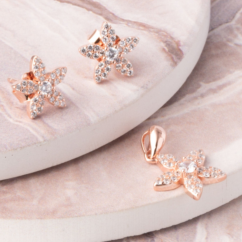 Rose Radiance pendant Set