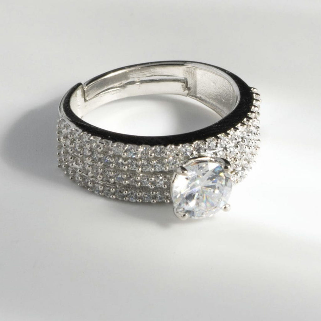 Timeless Solitaire CZ Majesty Ring