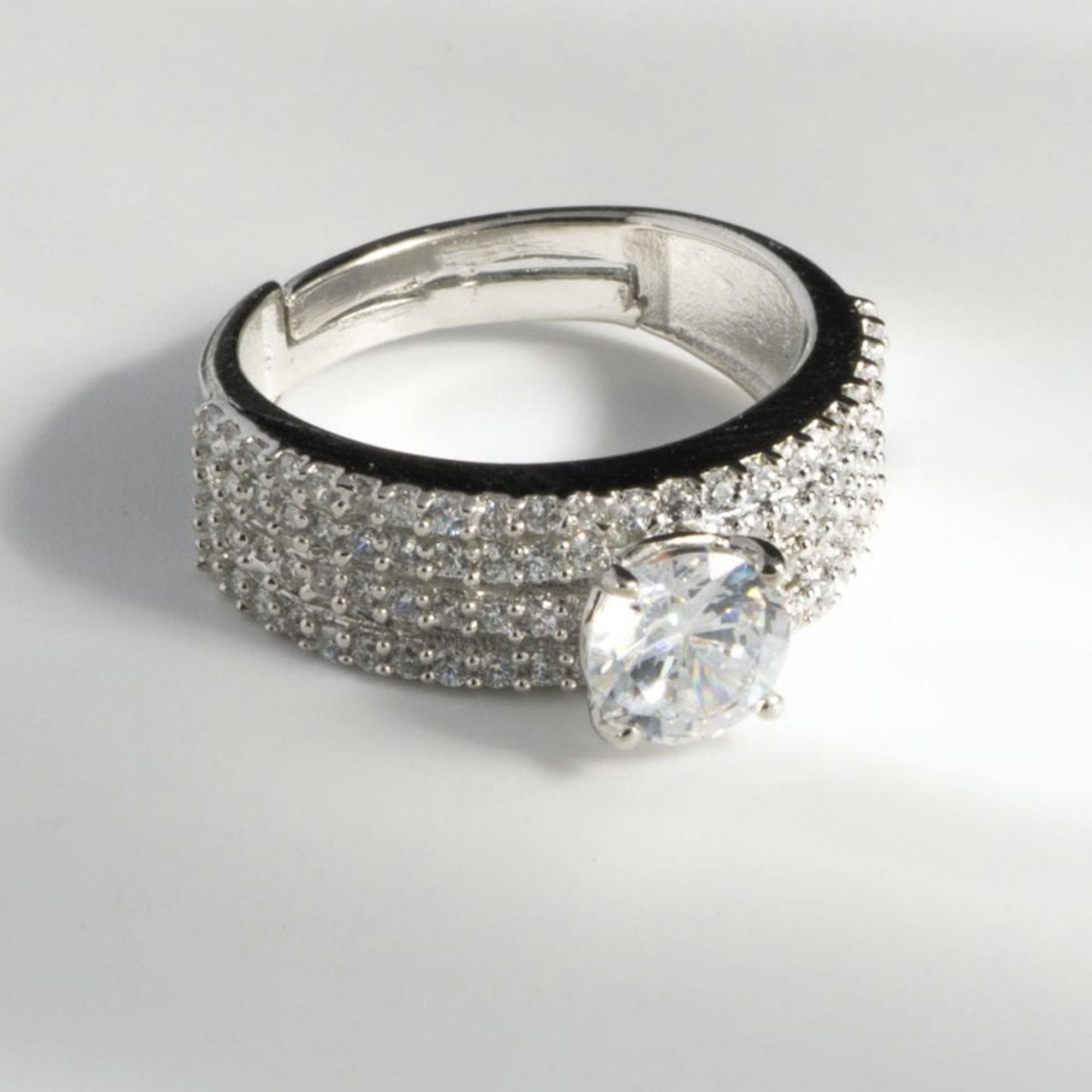 Timeless Solitaire CZ Majesty Ring