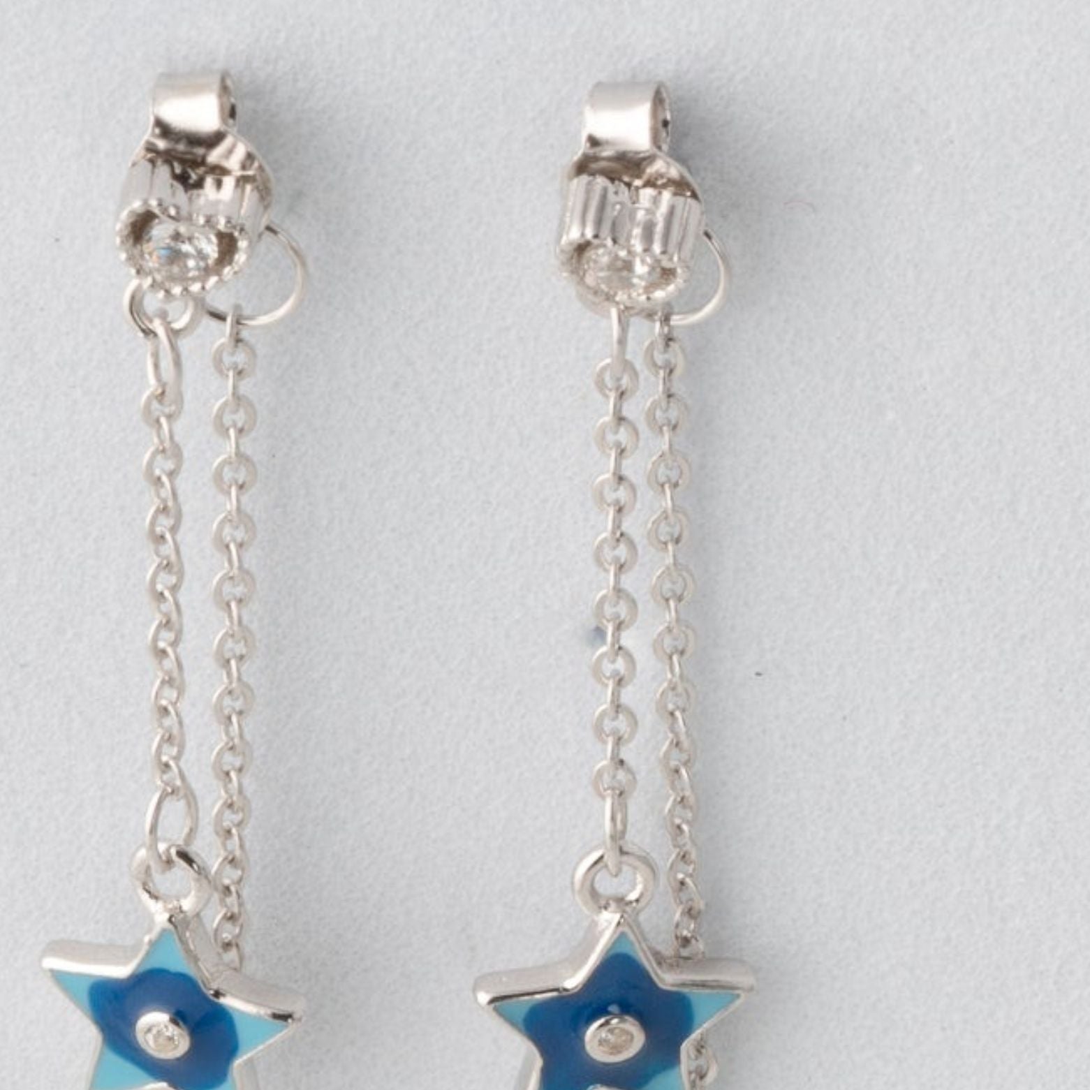 Midnight Sky Star Drop Earrings