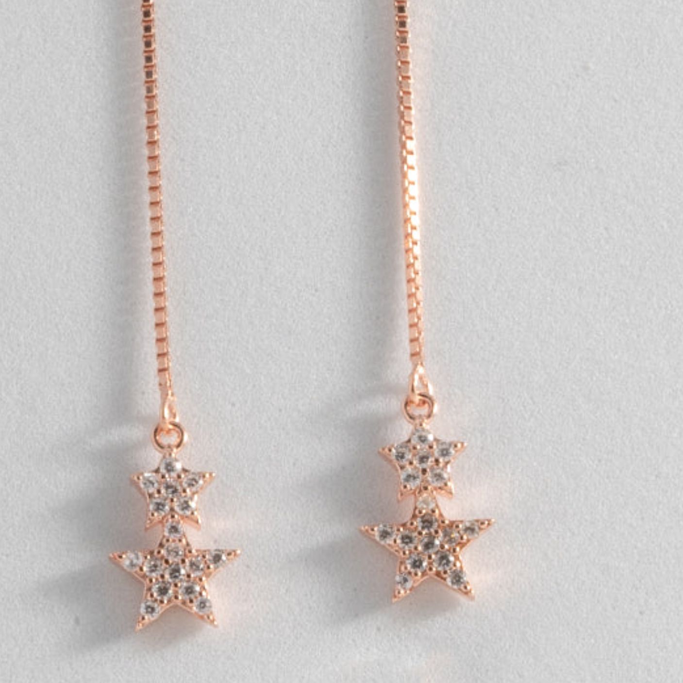 Celestial Wonder CZ Starburst Earrings