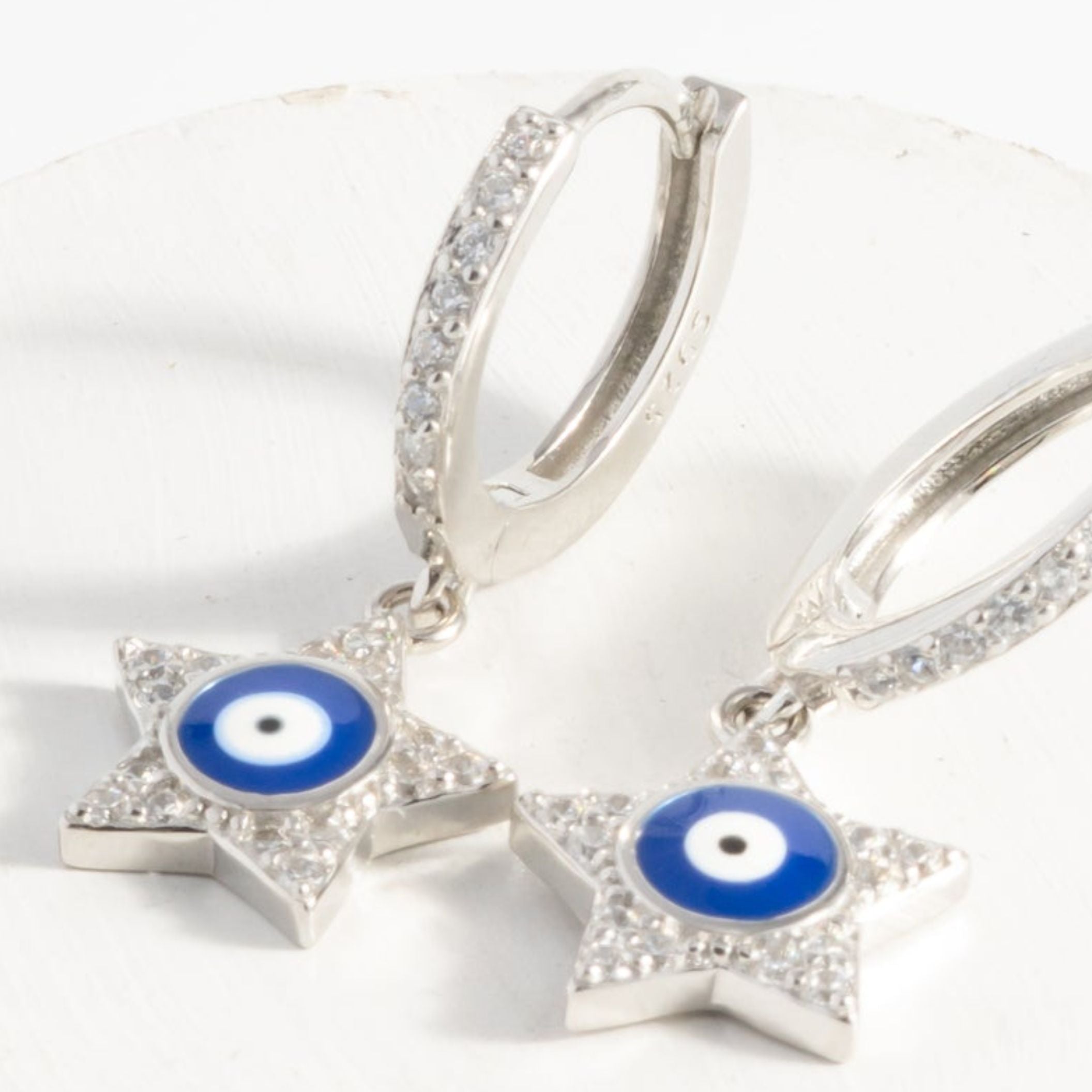 Cosmic Guardian Evil Eye Earrings