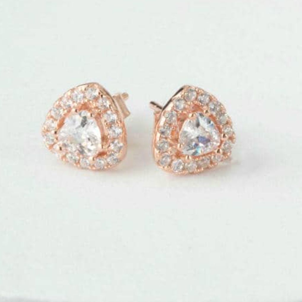 Versatile Sparkle Crystal Stud Earrings