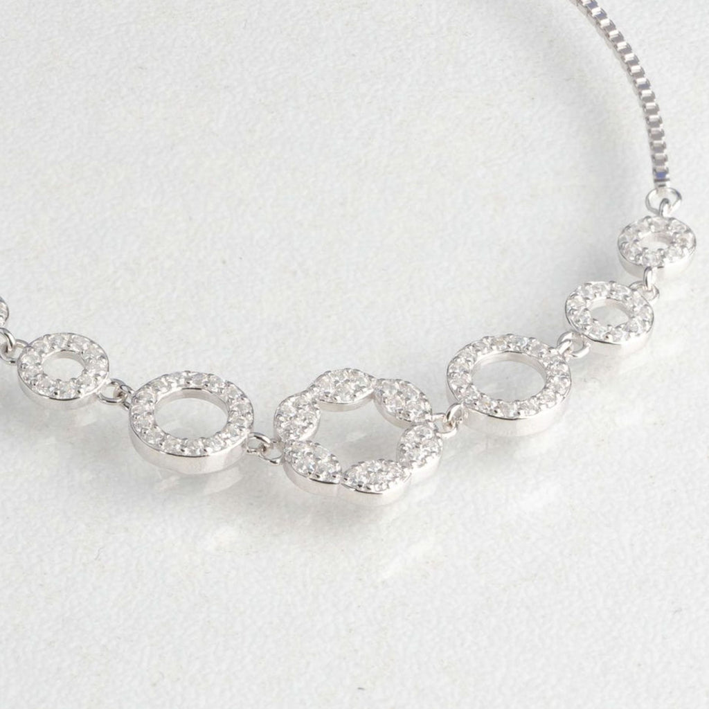 Circle spectrum Rose Gold Bracelet