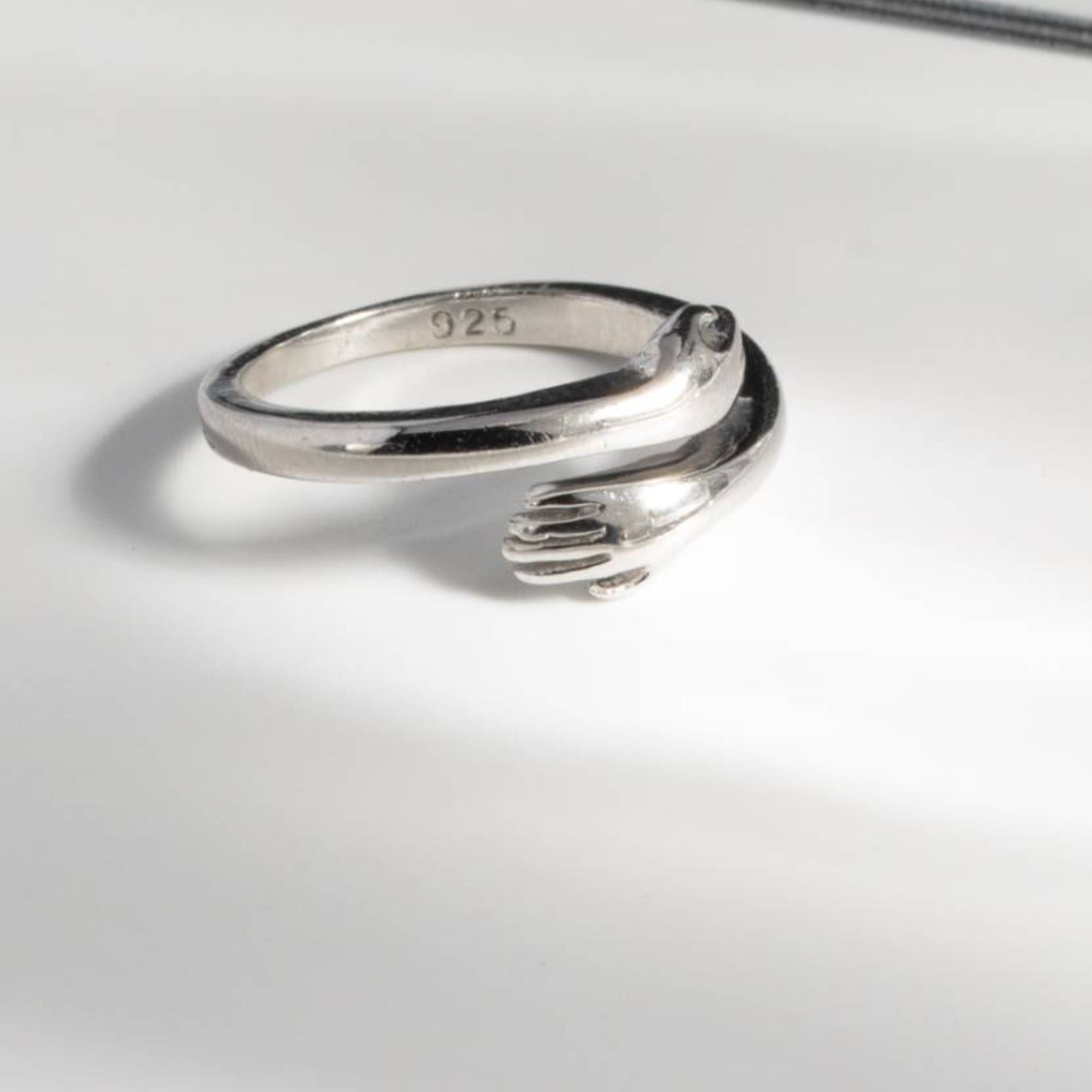 Affectionate Hug CZ Ring