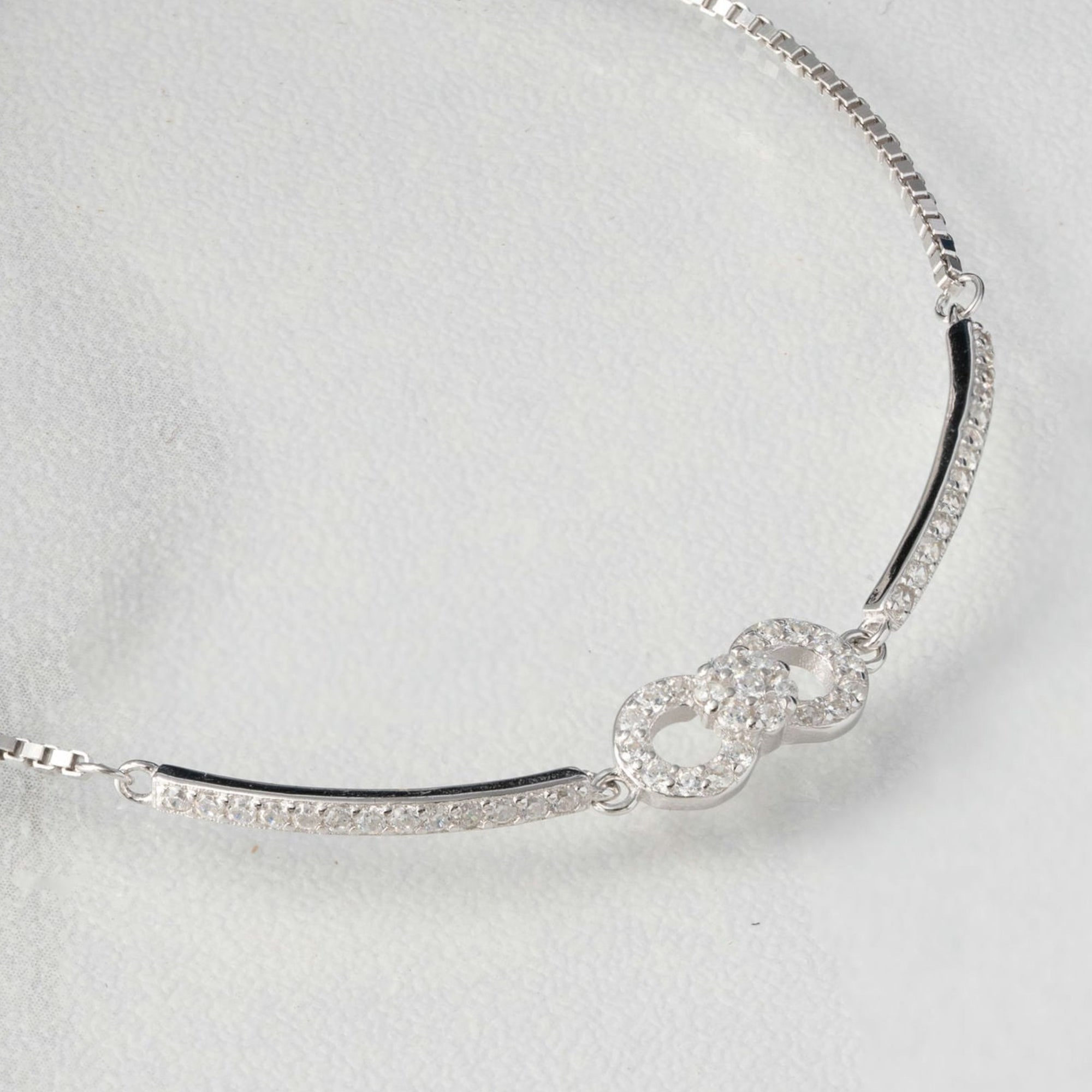 Classic infinity bracelet