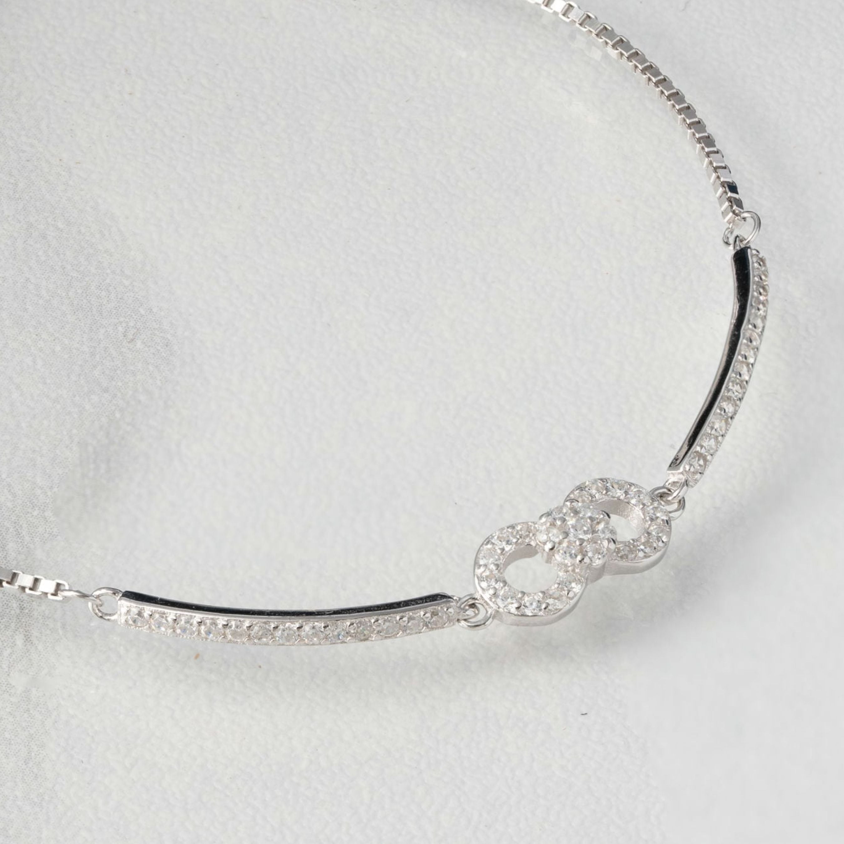 Classic infinity bracelet